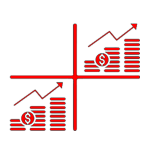 E-commerce & Sales Creatives in Red